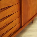 Buffet en teck, design danois, années 1970, fabricant : Dyrlund