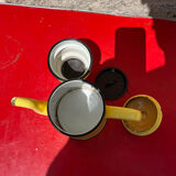 Enamelled coffee maker