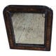 Miroir ancien Louis Philippe noir et marron