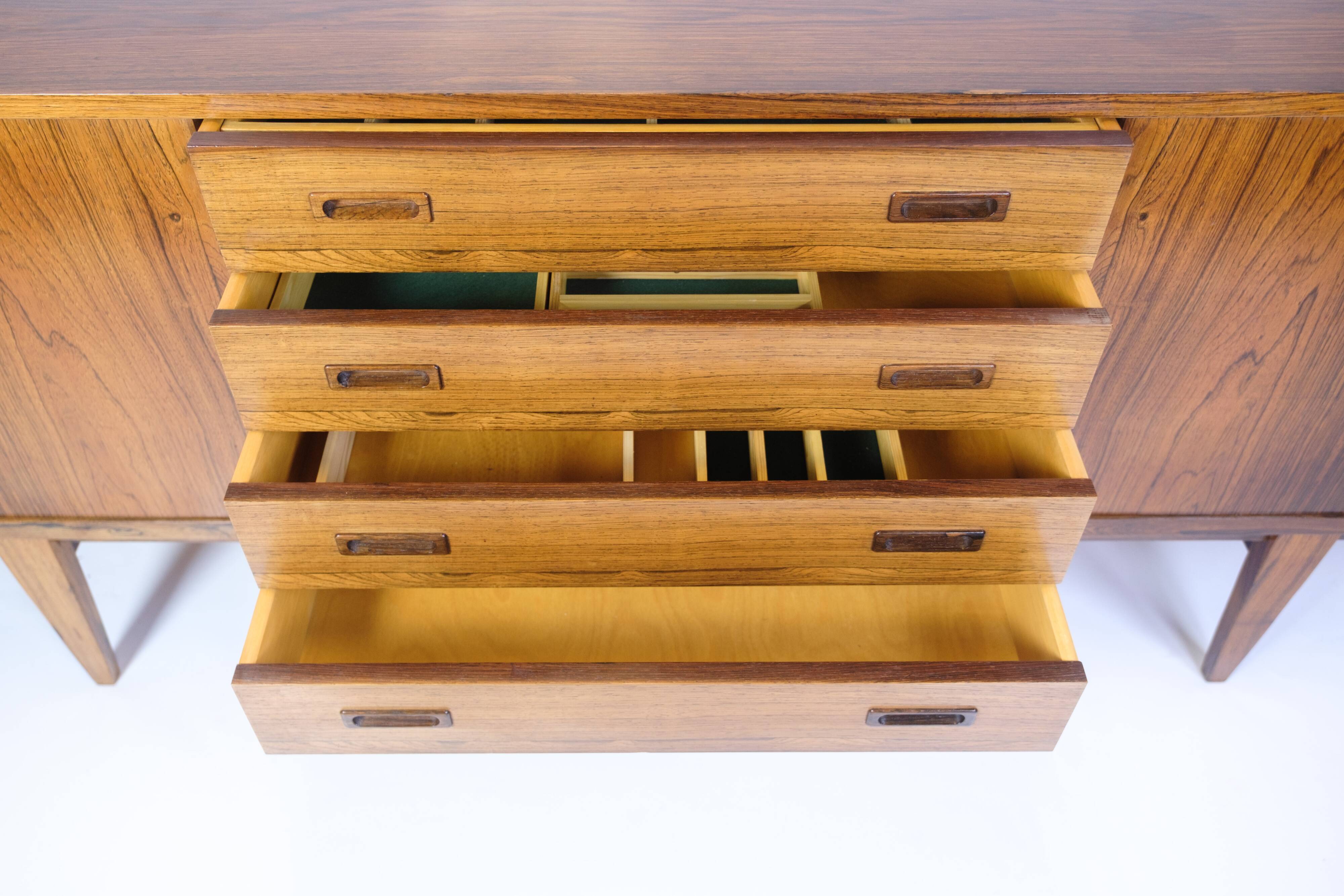 Sideboard Made In Rosewood, Danish Design From 1960s