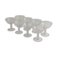 Crystal champagne glasses