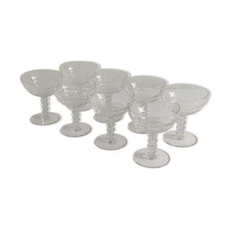 Coupes champagne cristal