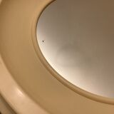 Vintage plastic round mirror