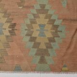 6x10 Kilim Turkish Nomadic Design Kilim Rug, 181x312 Cm
