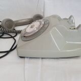 Vintage phone SOCOTEL S 63 grey