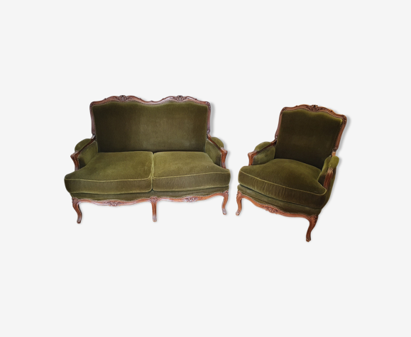 Canapé & fauteuil Louis XV