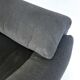 Cassina Maralunga 2 places noir-gris par Vico Magistretti