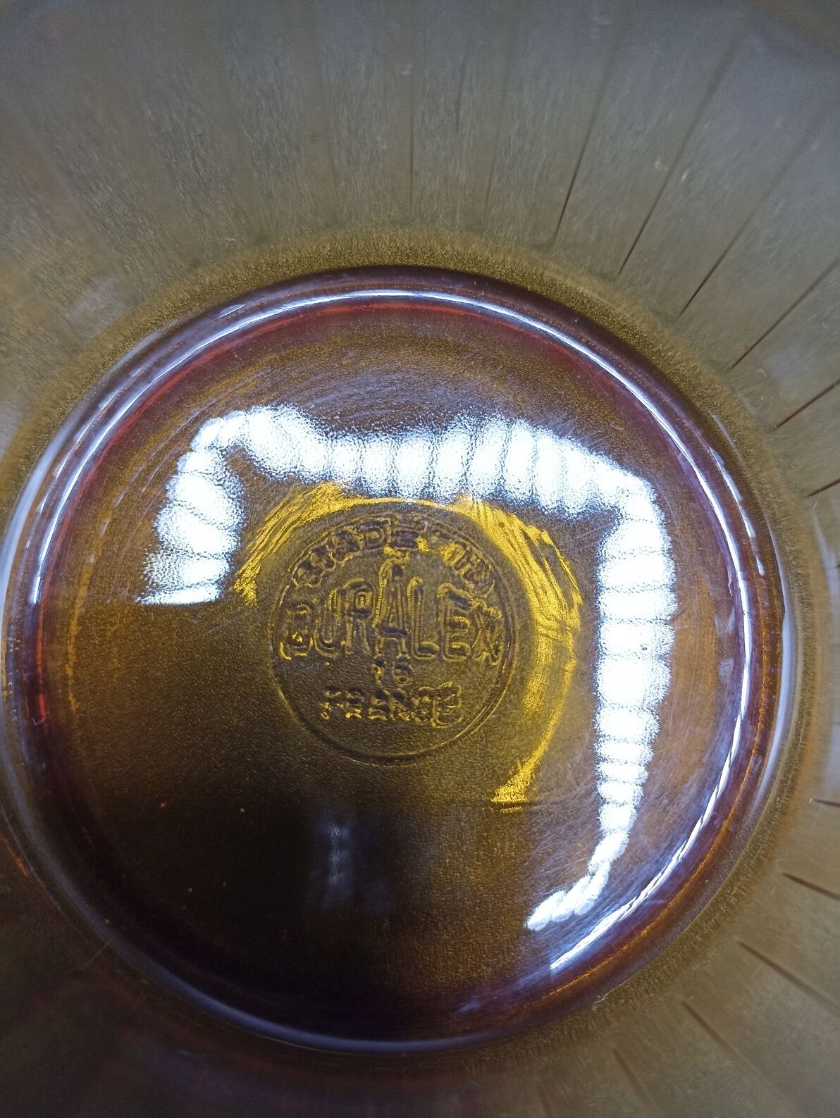 7 duralex amber glass ramekins