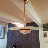 Lustre Art Déco saturne style Ezan