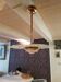 Lustre Art Déco saturne style Ezan