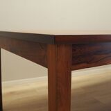 Table en palissandre, design danois, années 1970, production : Danemark
