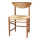 Succession LACOSTE : chaise scandinave par Peter Hvidt (1950s)