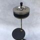 Brass ashtray on the leg from the 70's