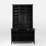 Impressive Art Nouveau Farmacist Cabinet in oak, France ca. 1910