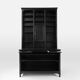 Armoire de pharmacien, buffet Art Nouveau en chêne, France ca. 1910