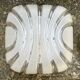 Pair of wall ceiling lights, murano glass, vintage Staff 70s
