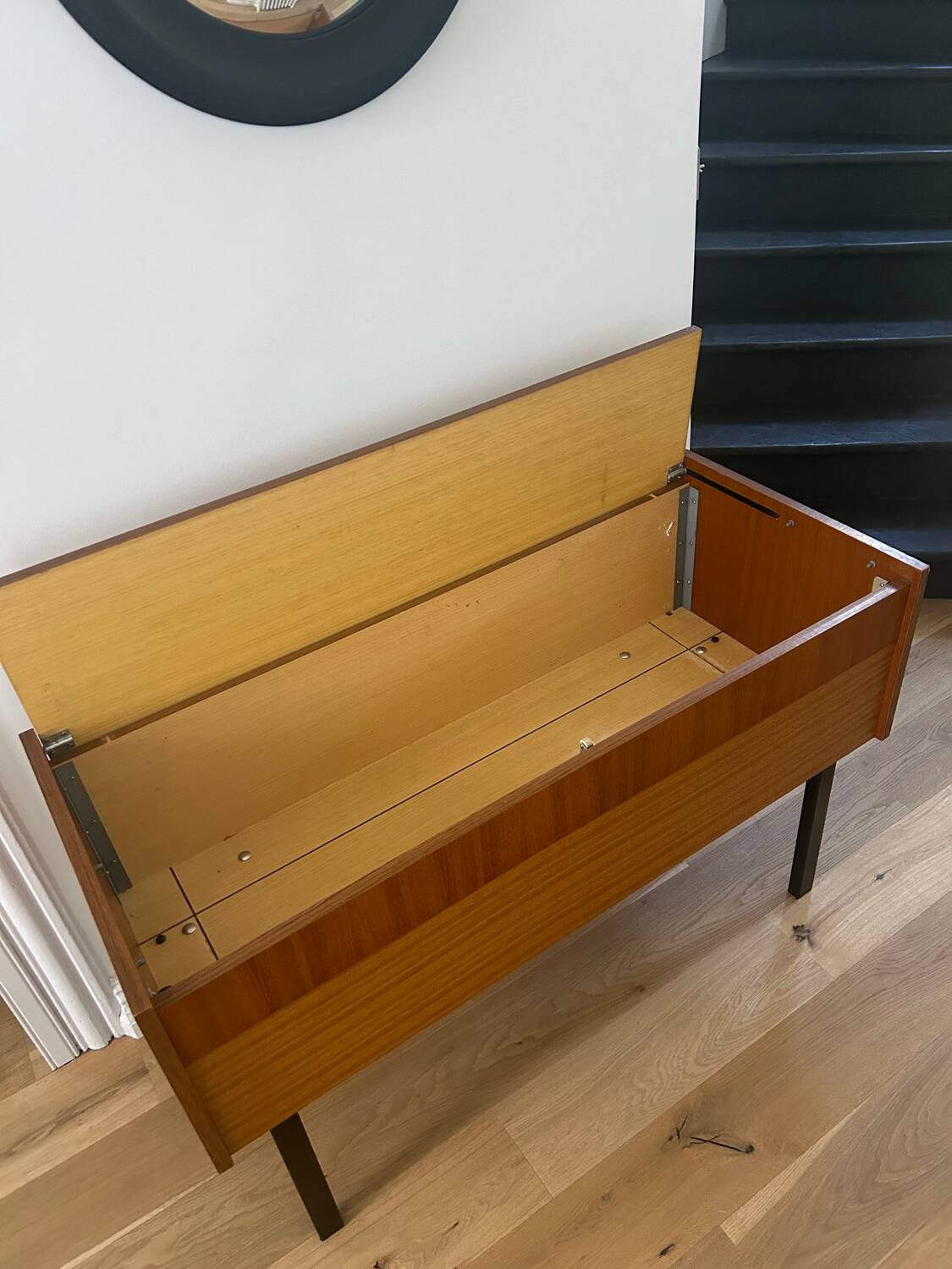 Teak chest of drawers