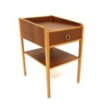 Scandinavian teak bedside table, Sweden, 1960