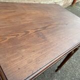 Small desk table in vintage pitchpin