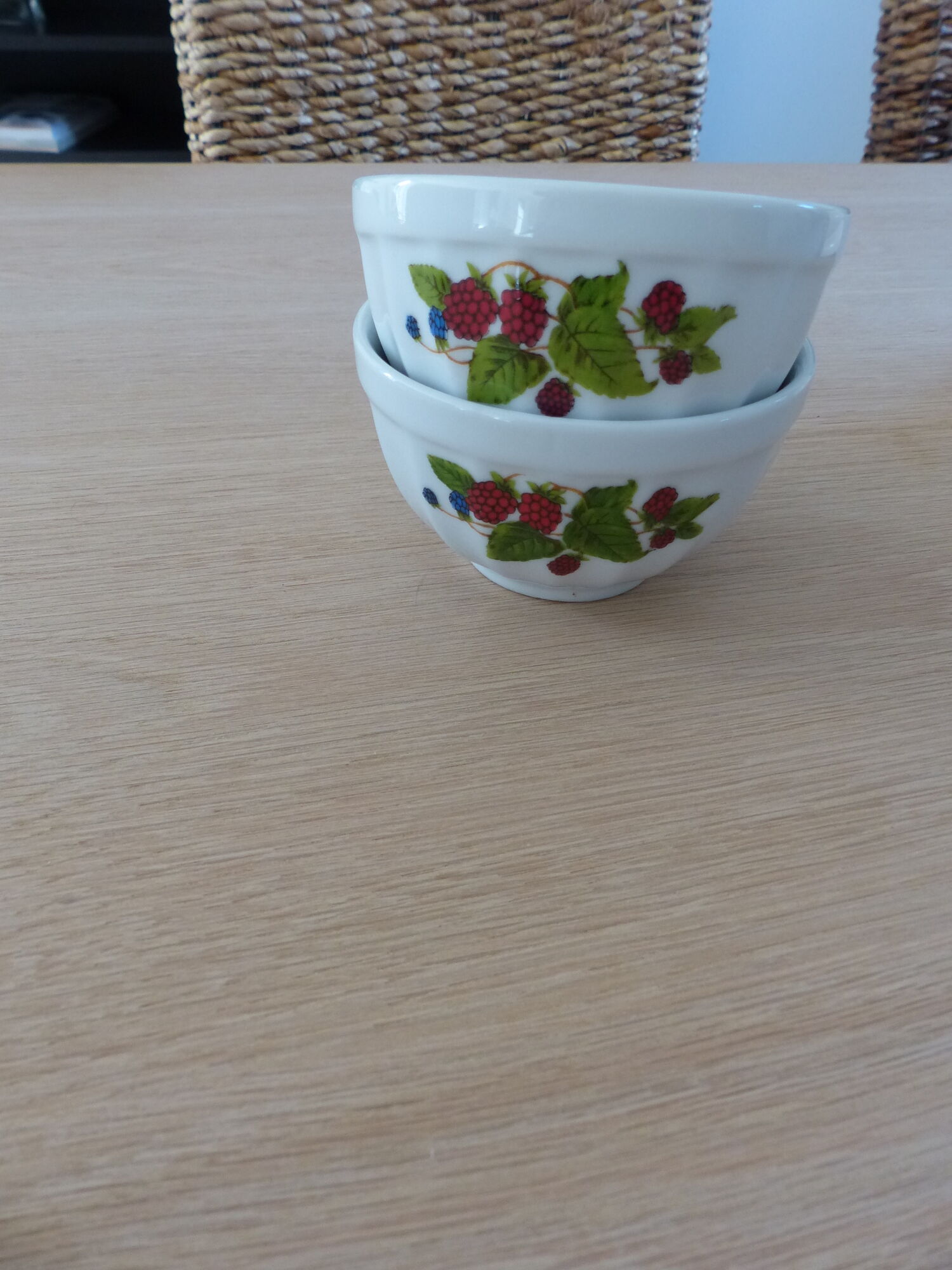 Vintage pair of Afibel bowls