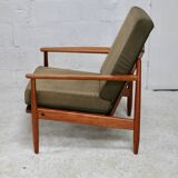 Scandinavian armchair, circa 1960