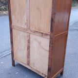 Parisian golden oak cabinet 1950