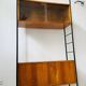Mid-Century ladder shelving unit from the 1950s–60s