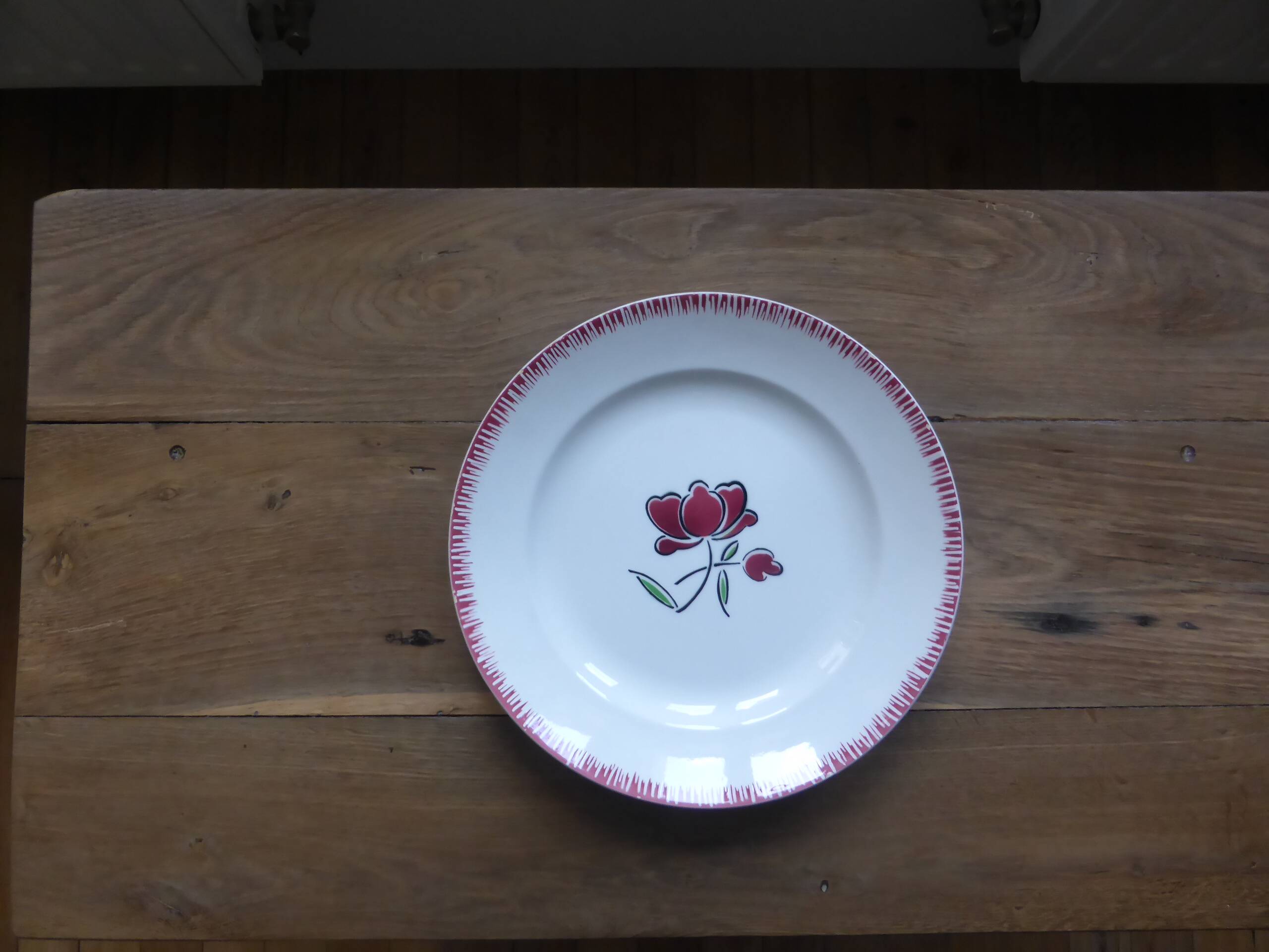 Service plate from the Badonviller factory 200860