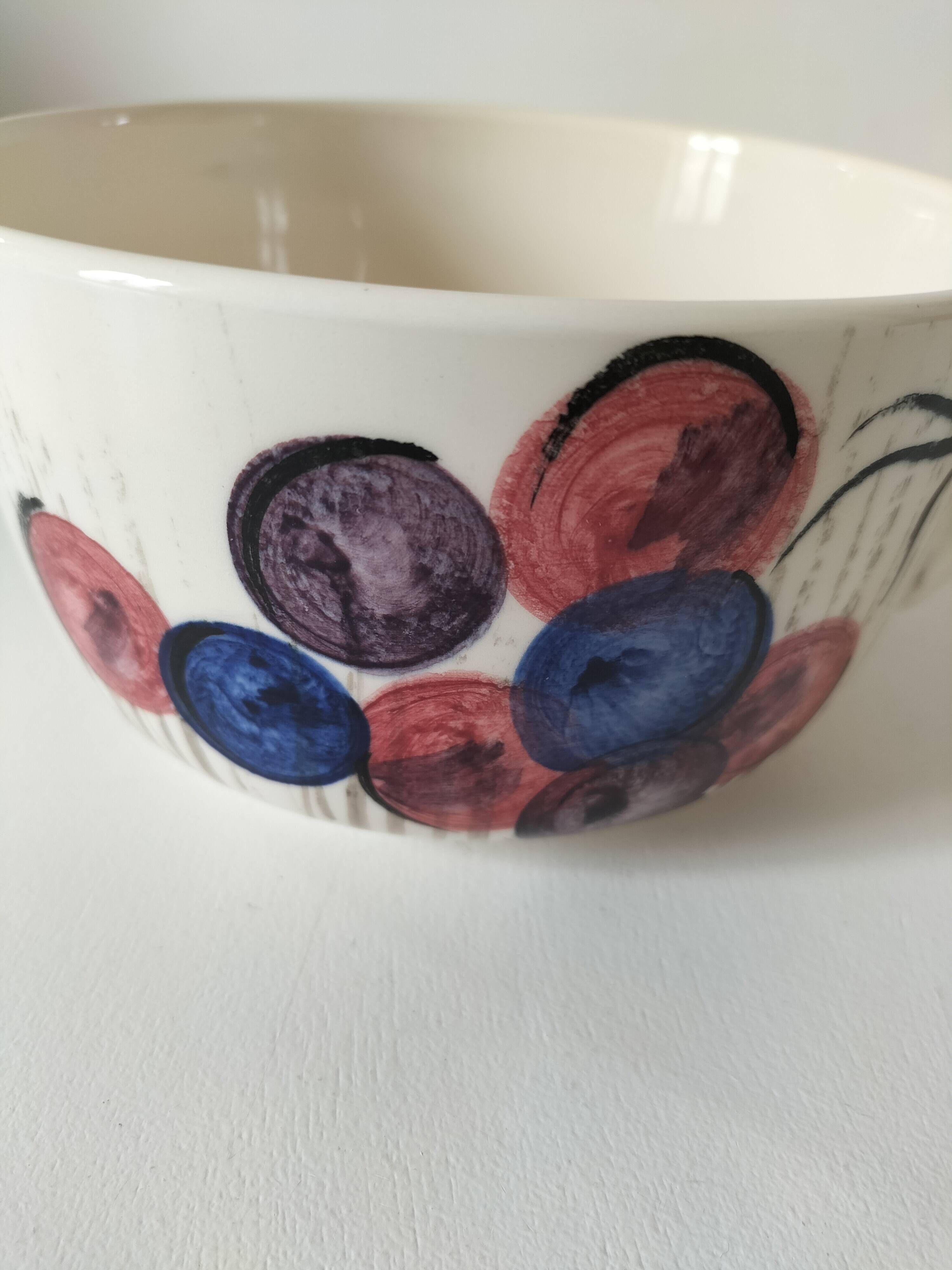 Vintage earthenware fondue pot – Zell am Harmersbach (Germany)