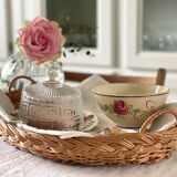 Art deco crystal bell