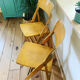 Pair of vintage folding chairs