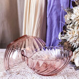 Set of 10 Arcoroc Rosaline bowls