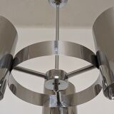 Space Age 3-light chandelier from the 60s/70s