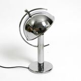 Large exceptional 1960s chrome table lamp by Gebrüder Cosack