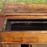 Office furniture, old glove maker's table.