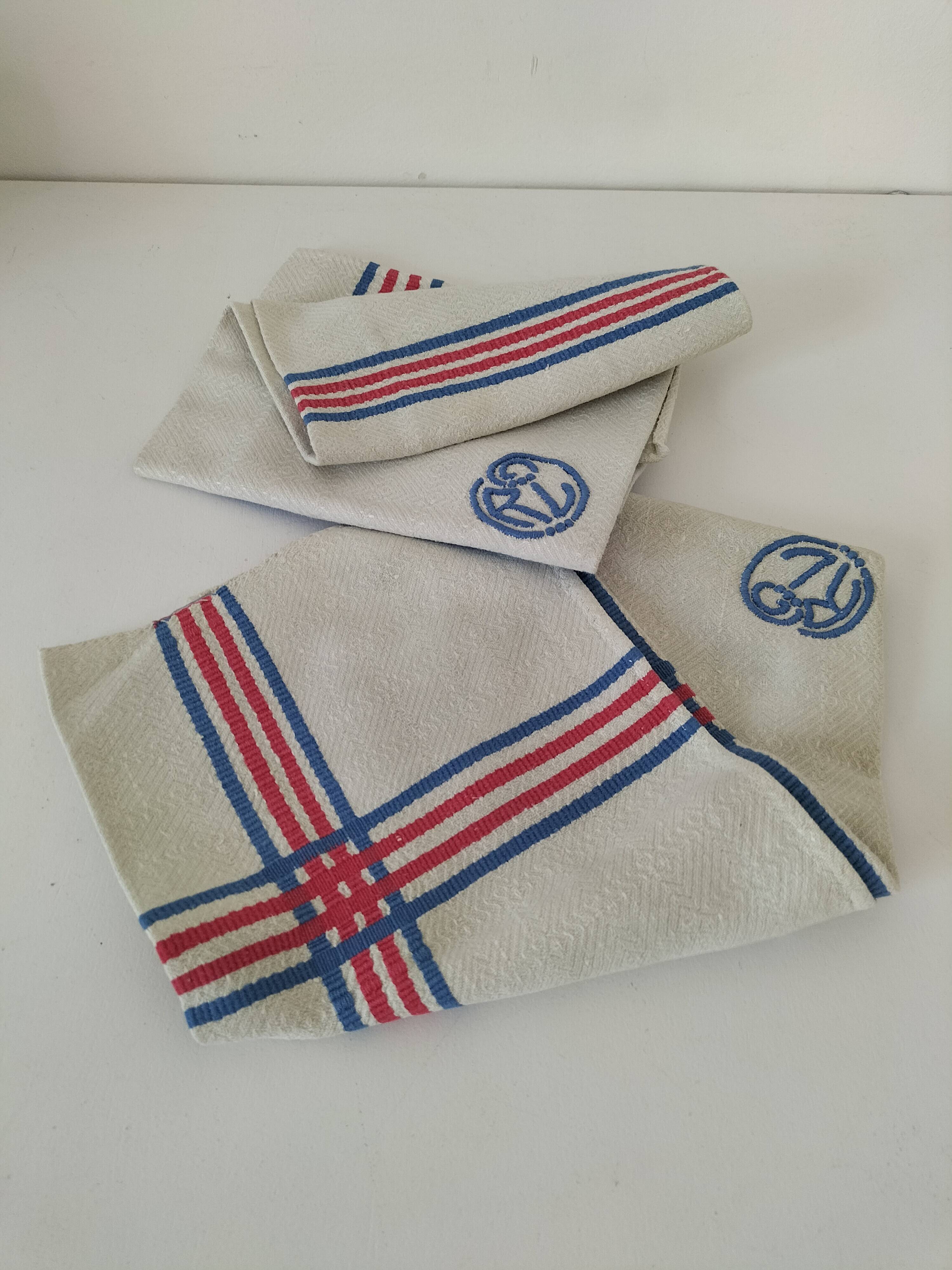 Monogrammed napkins