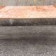 Round solid oak table with extensions, cabinetmaker's sliding mechanism,