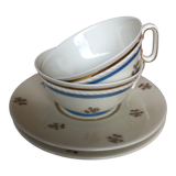 Tasses et soucoupes Epiag Czechoslovakia