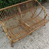 Rattan sofa