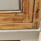 Old Parisian buffet restored solid wood