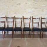 Set of 6 chairs 60s
