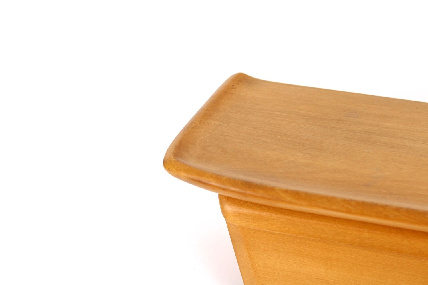 Wall console in solid wood, Switzerland 1940s