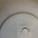 Set de 4 assiettes octogonales perles Creil & Montereau 19e