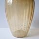 Tin crackle Sonoor vase by A.D. Copier for Leerdam, The Netherlands 1938