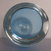 Large Sommerso Murano Glass Bowl by Flavio Poli, 1960s