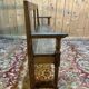 Antique wooden bench – Rustic work – 19th / early 20th century