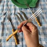 Ensemble de couverts en bambou 70