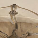 Very beautiful vase with handle in Art crystal, Vannes, 1950/1970