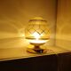 Gold table lamp in Art Deco glasswork