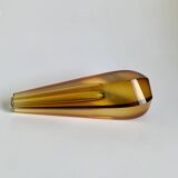 Glass Vase by P.Hlava for Exbor Czech, 1960s